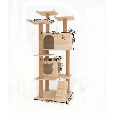 Pet store living room cat scratch Cat staircase Cat tree